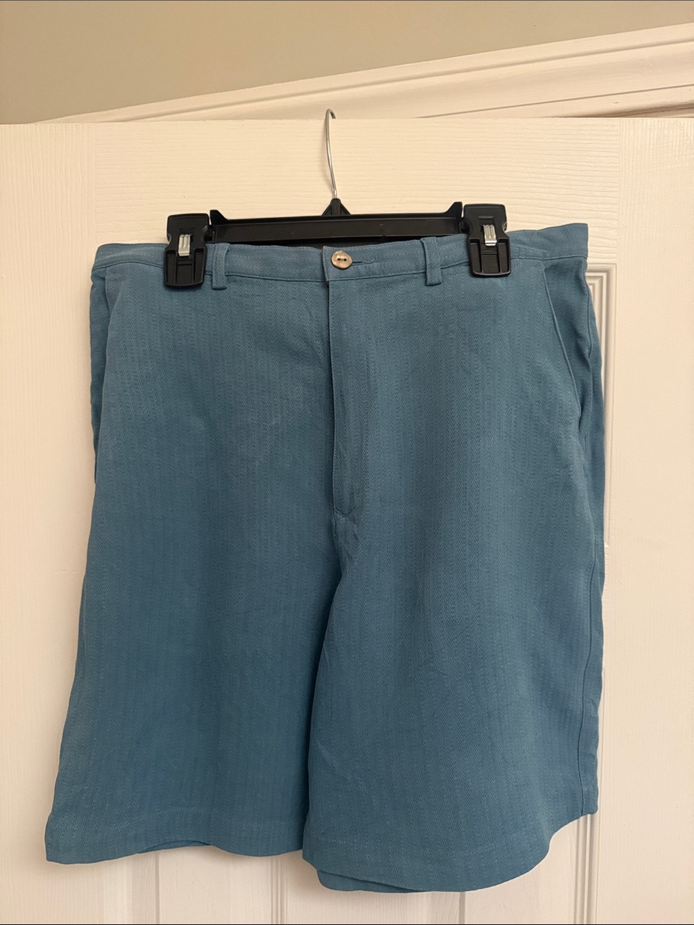 Tommy Bahama Seafoam Blue Chino-Style Shorts